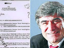 Hrant Dink cinayetinde şok belge