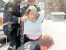 Türk aileye görülmemiş zulüm